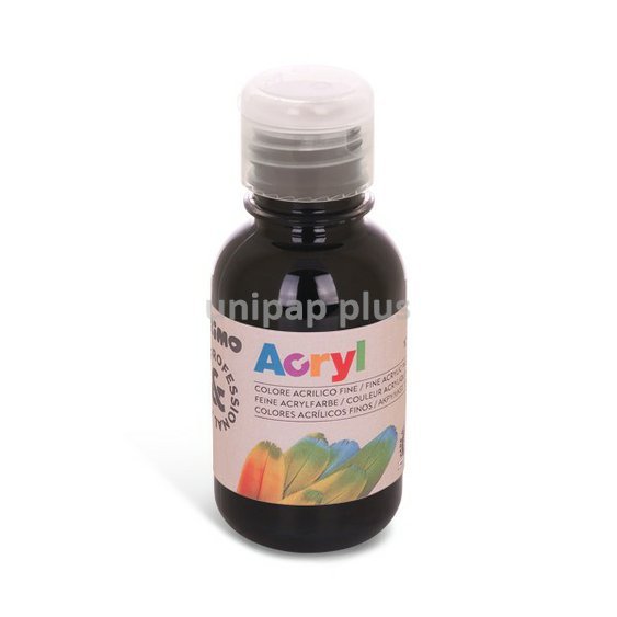 barva akrylová Primo 125 ml černá