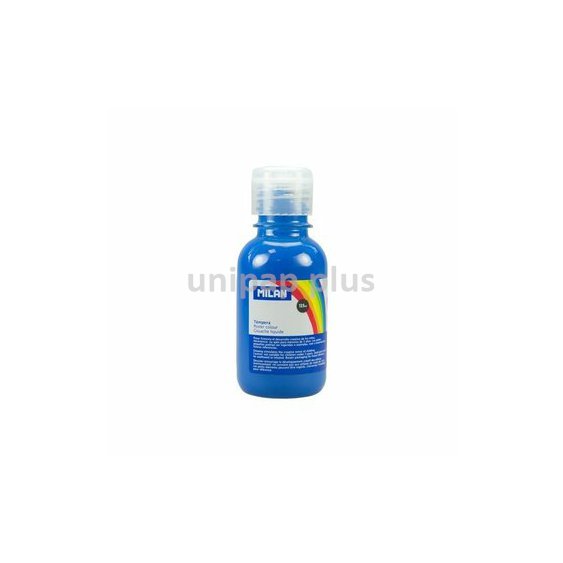 barva temperová Milan 125 ml cyan 03452