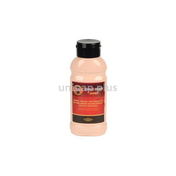 barva akrylová Koh-i-noor 500 ml růžová