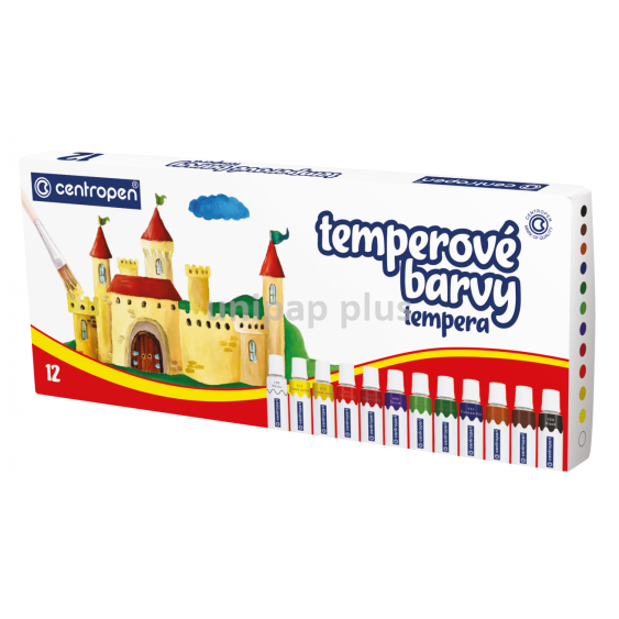 temperové barvy Centropen 12 ks