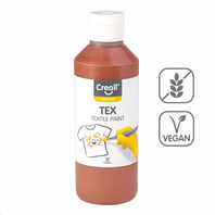 barva na textil Creall 250 ml hnědá