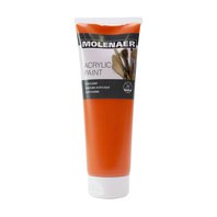 barva akrylová Molenaer 250 ml oranžová
