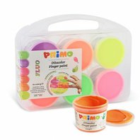 Prstové barvy Primo Fluo sada 6 x 100 g
