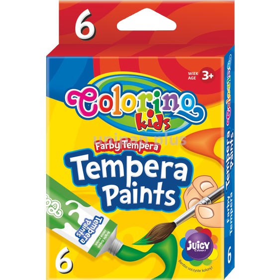 temperové barvy Colorino 6 barev á 12 ml