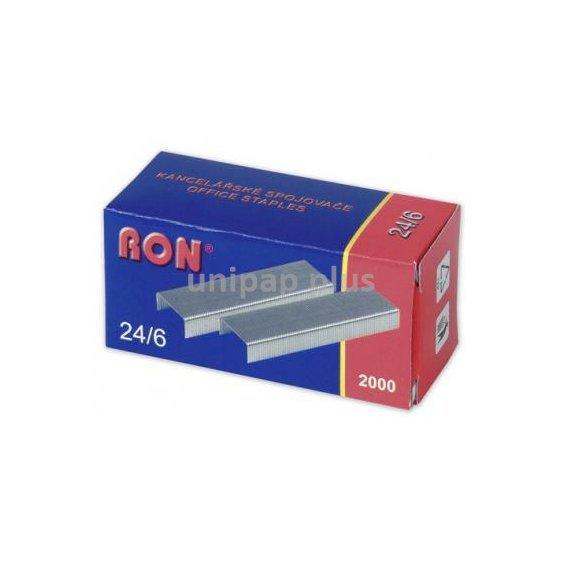 drátky do sešívačky RON 24/6 2000 ks