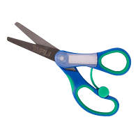 nůžky školní dětské Apli se štítkem na jméno