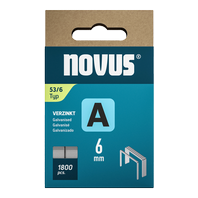 drátky Novus typ A 53/6 mm 1800 ks do sponkovačky