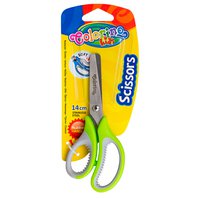 nůžky Colorino dětské 14 cm asymetrické