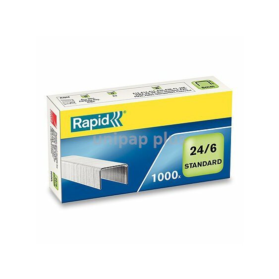 drátky do sešívačky Rapid 24/6 1000 ks