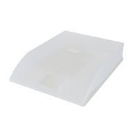 odkladač Herlitz Standard bílý transparentní