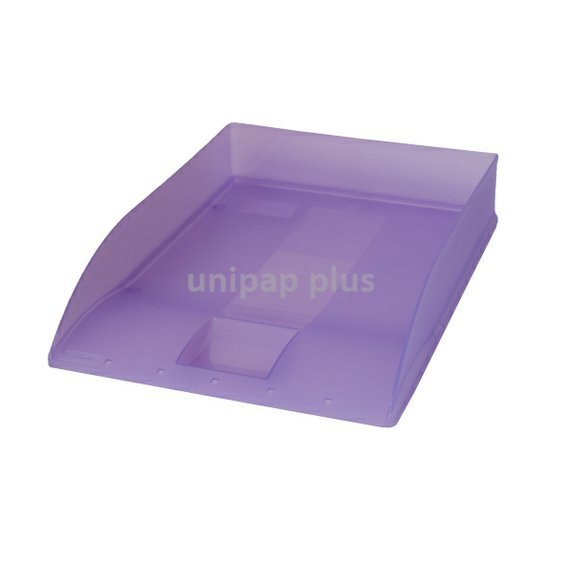 odkladač Herlitz Standard lila transparentní