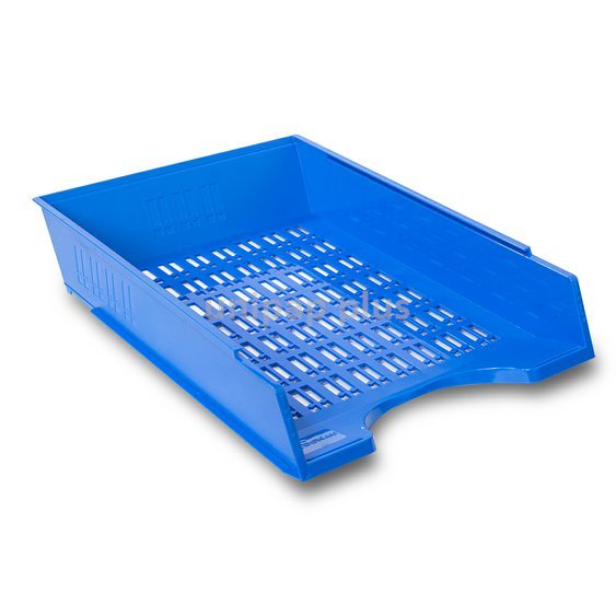 odkladač Donau děrovaný modrý