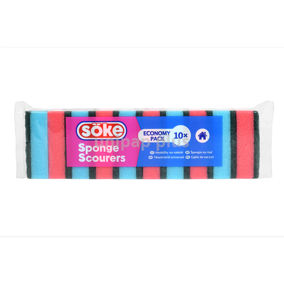 houbičky na nádobí Söke economy pack 10 ks