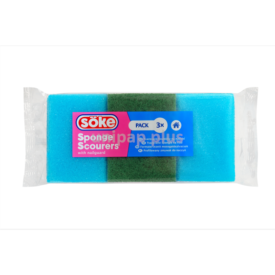 houbičky na nádobí Söke 3 ks tvarované