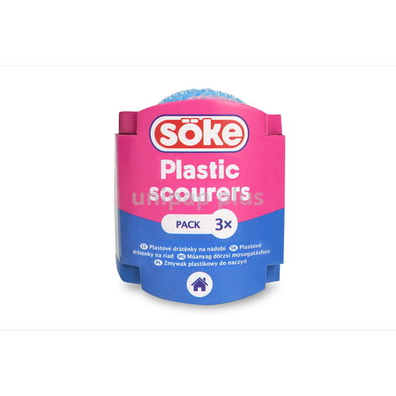 drátěnka na nádobí Söke plastová 3 ks