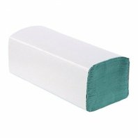 papírové ručníky ZZ 250 ks zelené (malé balení)