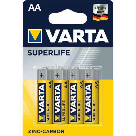 baterie Varta Superlife tužka AA 4 ks