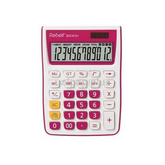 kalkulátor Rebell SDC 912+ růžový