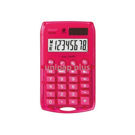 kalkulátor Rebell Starlet P BX růžový
