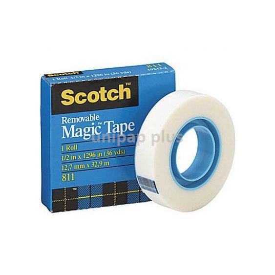 lepící páska Scotch Removable Magic Tape 19 mm x 32,9 m