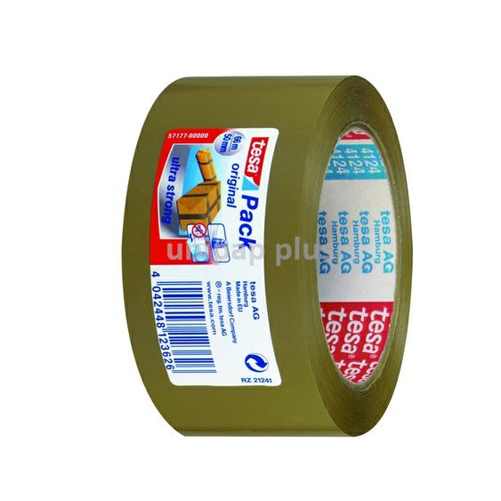 lepící páska 50 mm x 66 m Tesa premium 38 mic hnědá/nehlučná