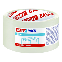 lepící páska 40 mm x 45 m Tesa transparentní