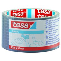 lepící páska Tesa Basic stříbrná 50 mm x 10 m