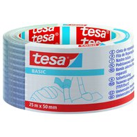 lepící páska Tesa Basic stříbrná 50 mm