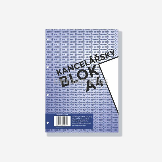 blok A4 bez linek Bobo kancelářský