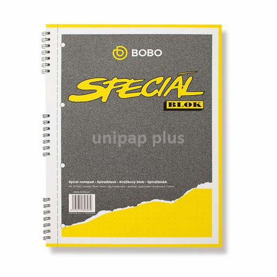 blok A4 tečky Bobo speciál