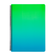 Twin wire blok A4 PP Ombre