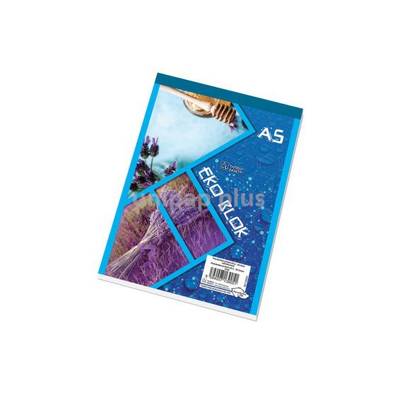 blok A5 bez linek 50 listů recykl
