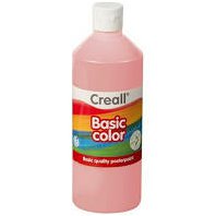 barva temperová Creall 1000 ml růžová