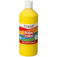 barva temperová Creall 500 ml žlutá