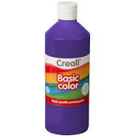 barva temperová Creall 500 ml fialová