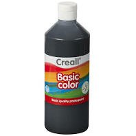 barva temperová Creall 500 ml černá