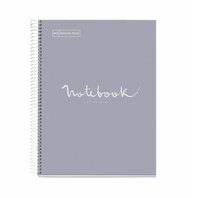 blok A4 linka Miquelrius Emotions NB-1 90 g 80 listů šedý