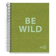 pozn.blok Be Eco Olive A5 90g linka 80 listů Miquelrius