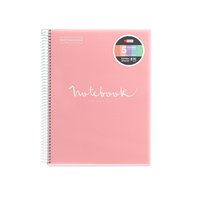 blok A5 linka Miquelrius Emotions NB-5 90 g 120 listů růžový