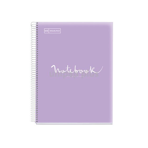 blok A5 linka Miquelrius Emotions NB-5 90 g 120 listů fialový