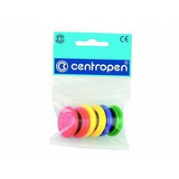 magnety Centropen 9795 28 mm 6 ks barevný plast