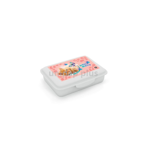 box na svačinu s přihrádkou Kočka