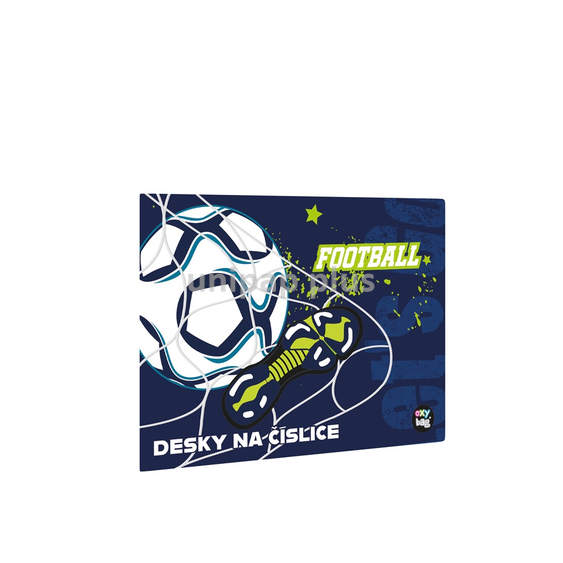 desky na číslice fotbal