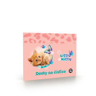 desky na číslice kočka