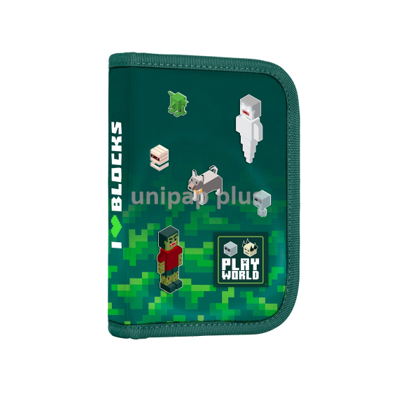 penál 1patrový 2 chlopně prázdný Playworld