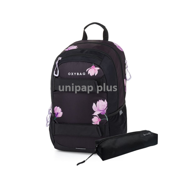studentský batoh + etue Oxy Sport Flowers