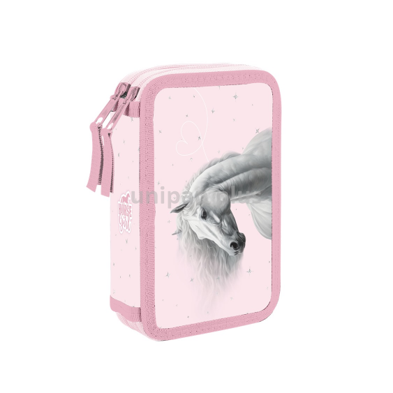 penál 2patrový prázdný kůň romantic