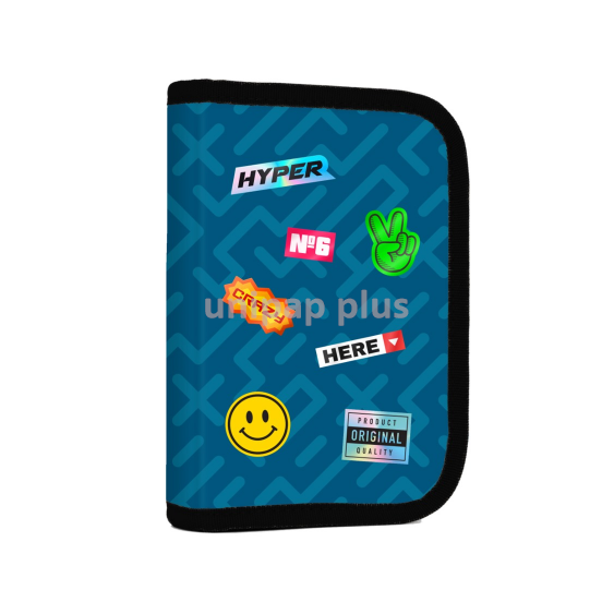 penál jednopatrový 2 chlopně, prázdný Oxy Go Stickers
