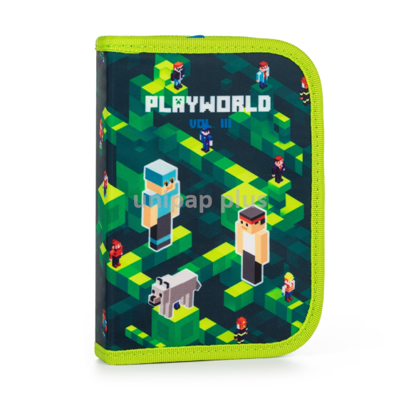 penál jednopatrový 2 chlopně, prázdný Playworld Vol. III.