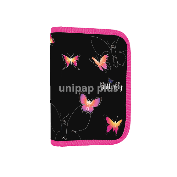 penál jednopatrový 2 chlopně, prázdný Oxy Next Butterfly